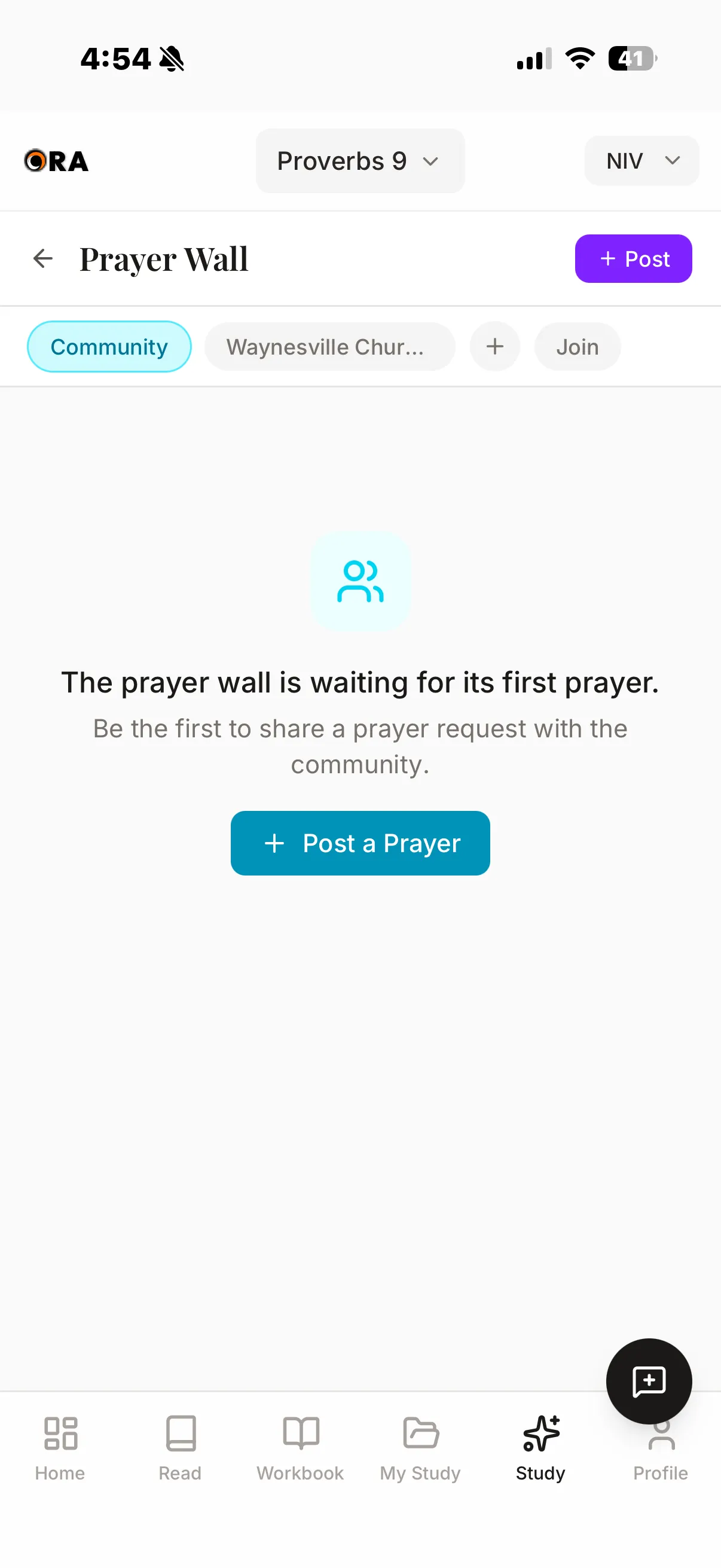Prayer wall in Ora
